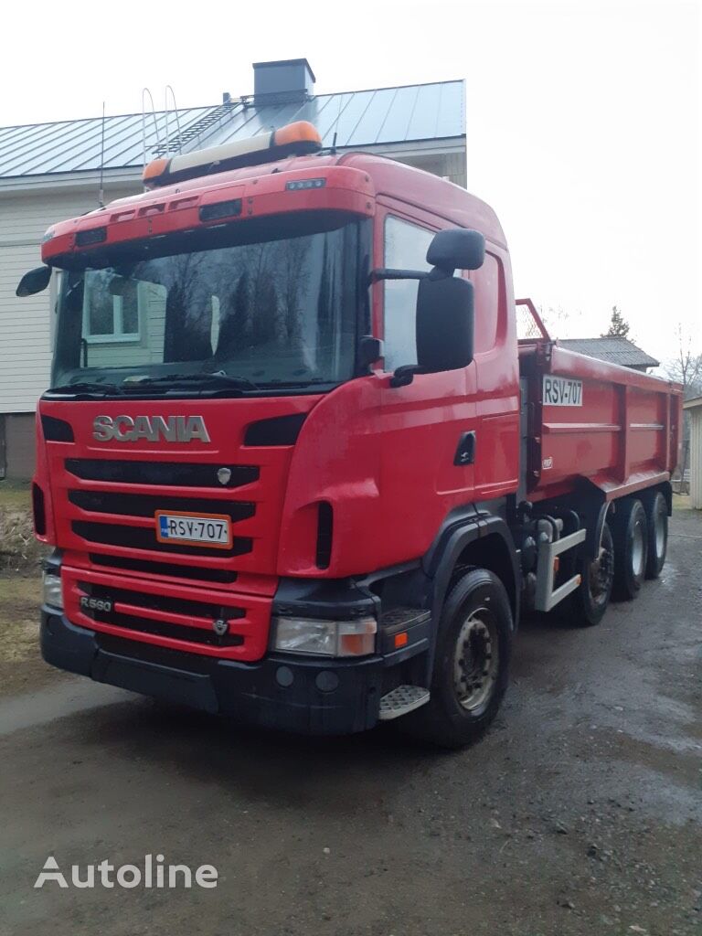 самосвал Scania R560 8x4