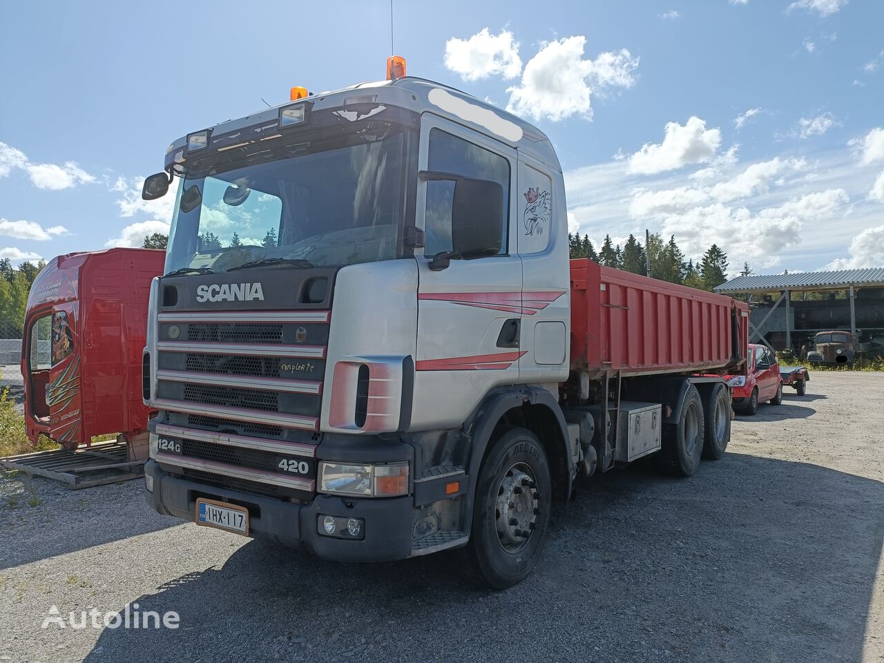 شاحنة قلابة Scania R580