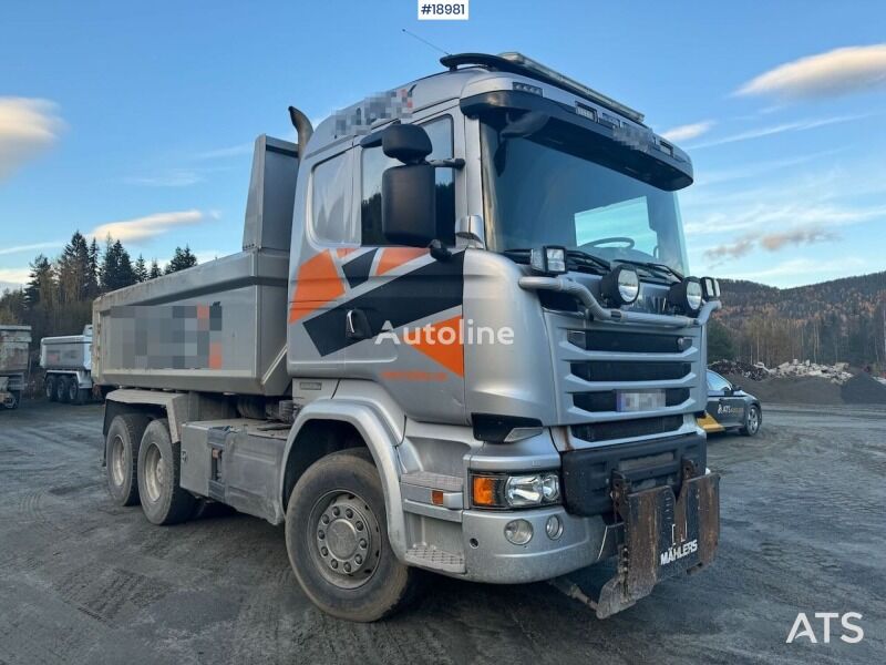 Scania R580  dump truck