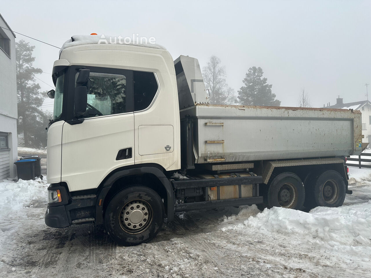 شاحنة قلابة Scania R580 6x4 Retarder  Full Steel