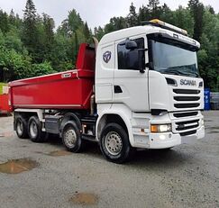 Scania R580 *8x4 *GEHAB *FULL STEEL *RETARDER *VIDEO dump truck