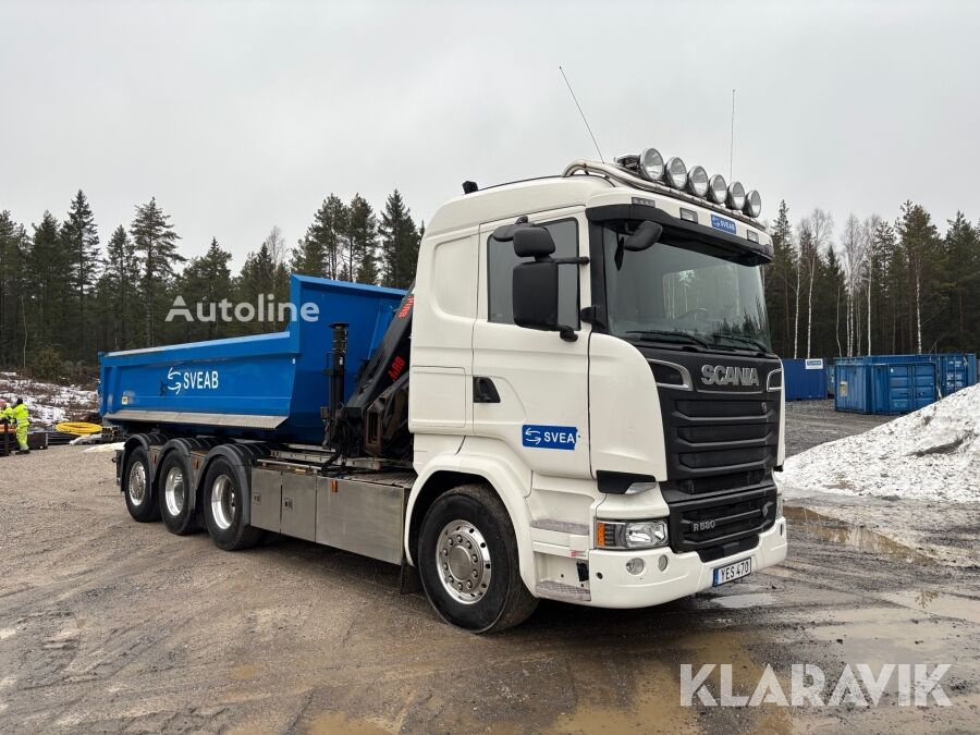 camion-benne Scania R580 LB8X4*4HNB