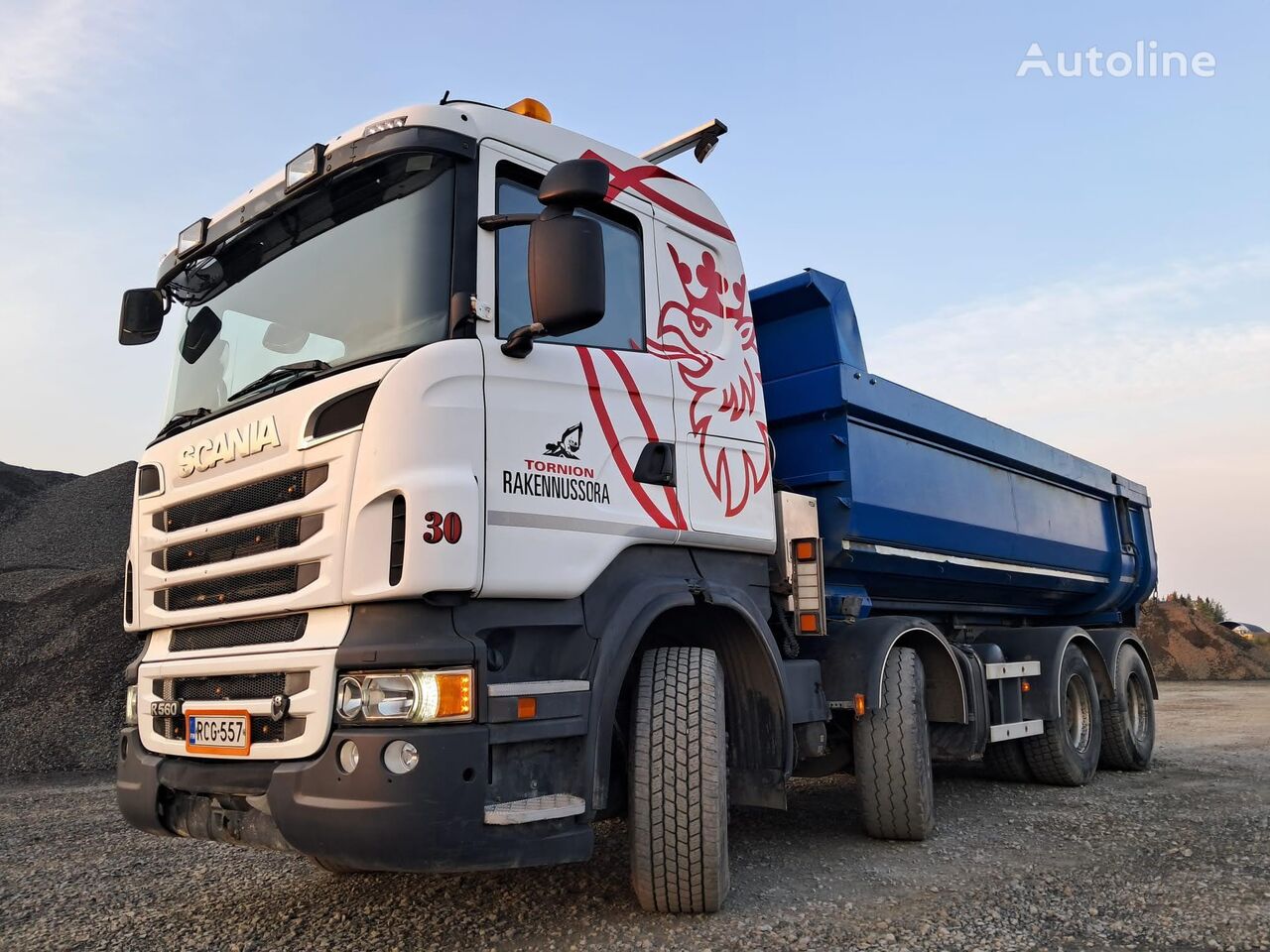 savivartis sunkvežimis Scania R620