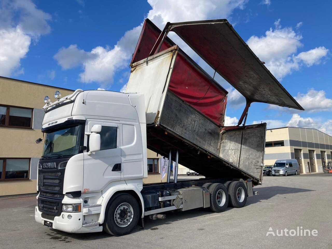 Scania R730 6x4 EURO 6 + FULL AIR + RETARDER + TIPPER kippiauto