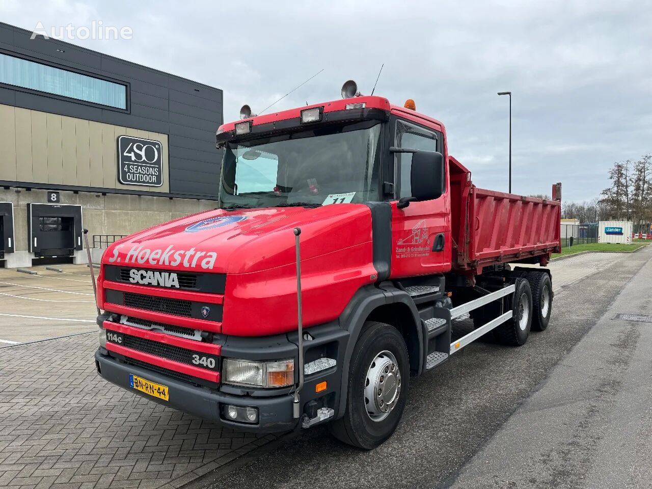 Scania T114-340 T 114-340 B 6X4 TORPEDO dump truck