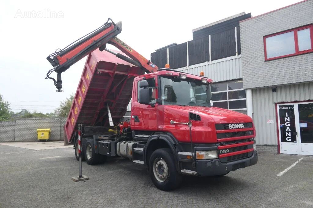 самосвал Scania T420 | 2Side Tipper | Palfinger PK 15002 | Retarder | 6X4 | Spri