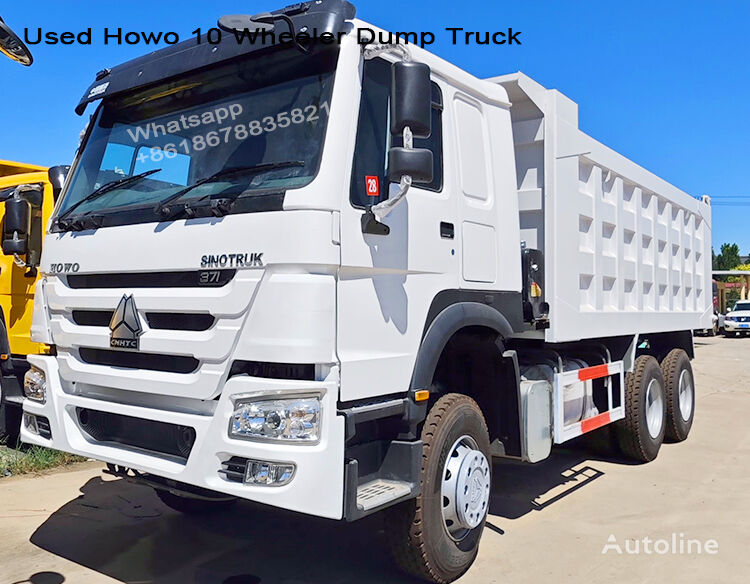 Sinotruk Howo Used 10 Wheeler Dump Truck for Sale Muldenkipper