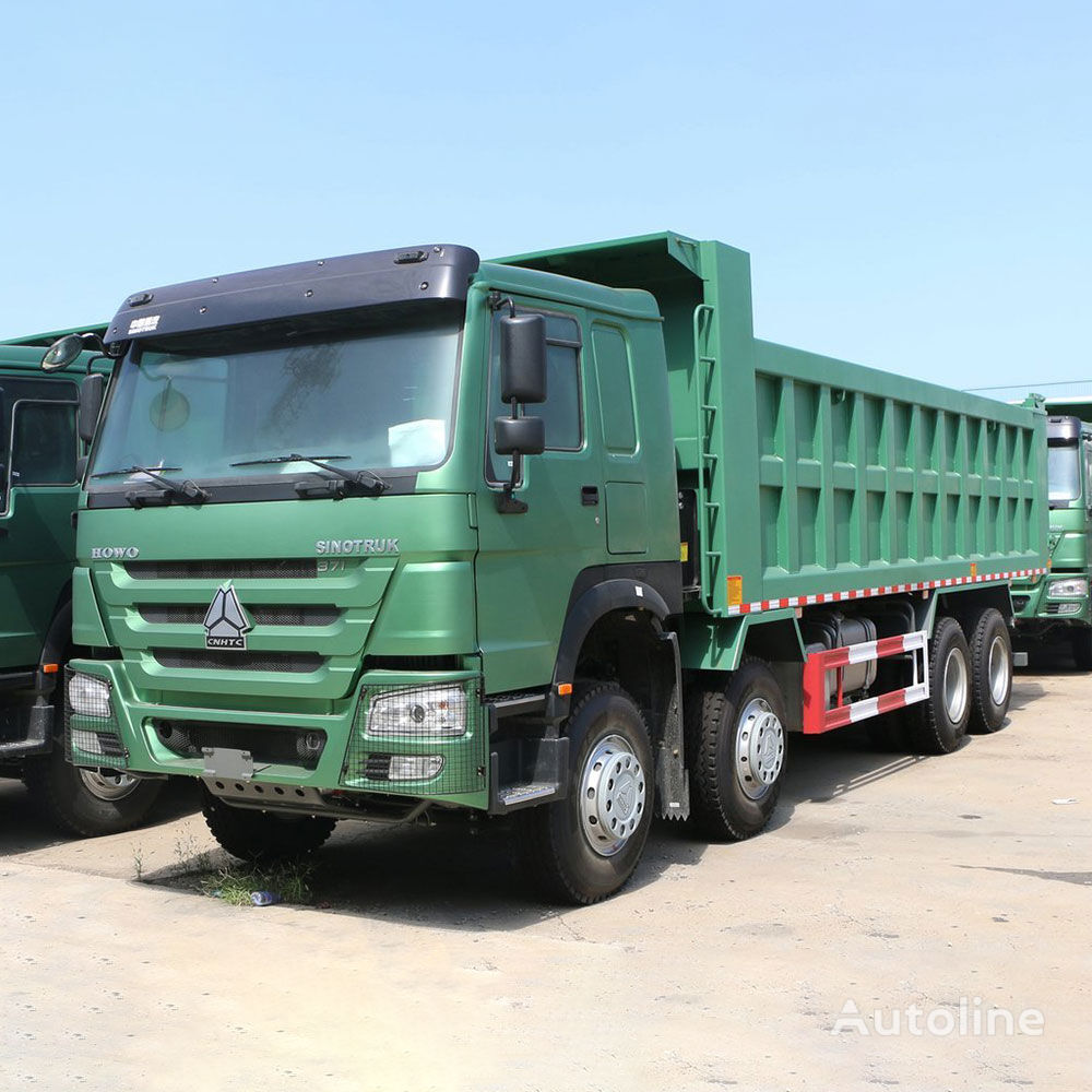 Sinotruk Howo Used 371hp howo tipper truck 8x4 Type 12 Wheel volquete