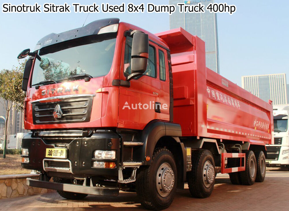 شاحنة قلابة Sitrak Sinotruk Sitrak Truck Used 8x4 Dump Truck from China