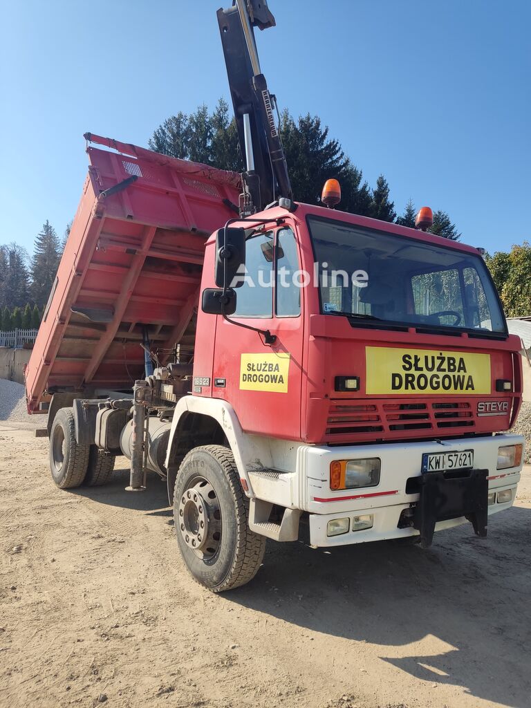 بيع شاحنة قلابة Steyr 16S23 | Autoline TN شاحنة قلابة Steyr 16S23 - Autoline