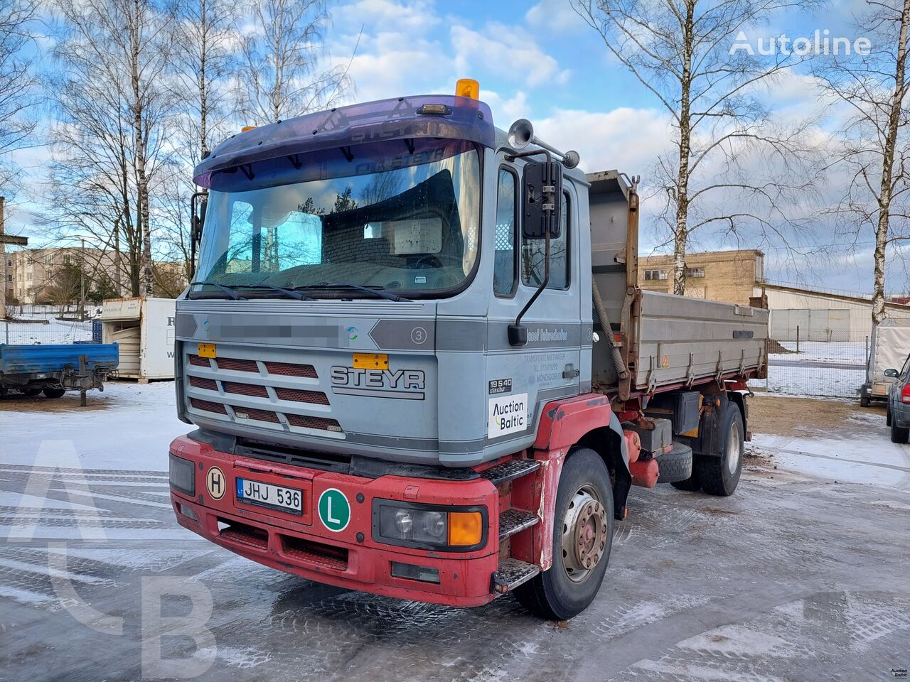 Steyr 19s40 dump truck