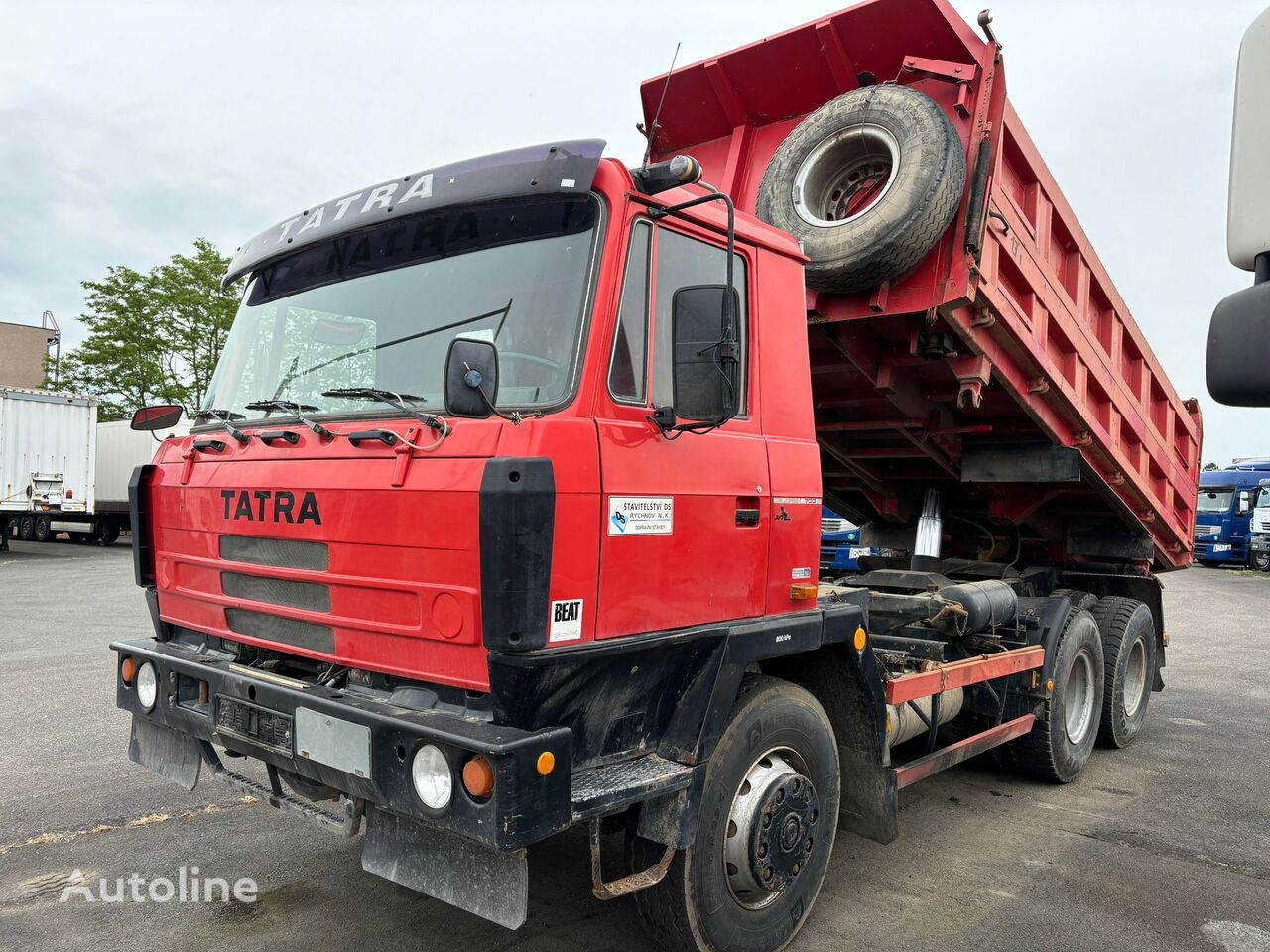 Tatra T815 dump truck