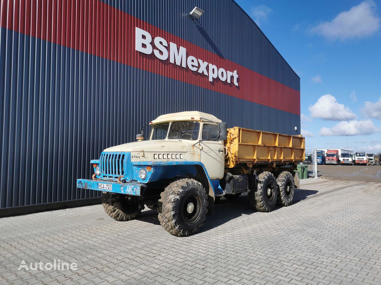 camião basculante Ural Ural 4320 dump truck