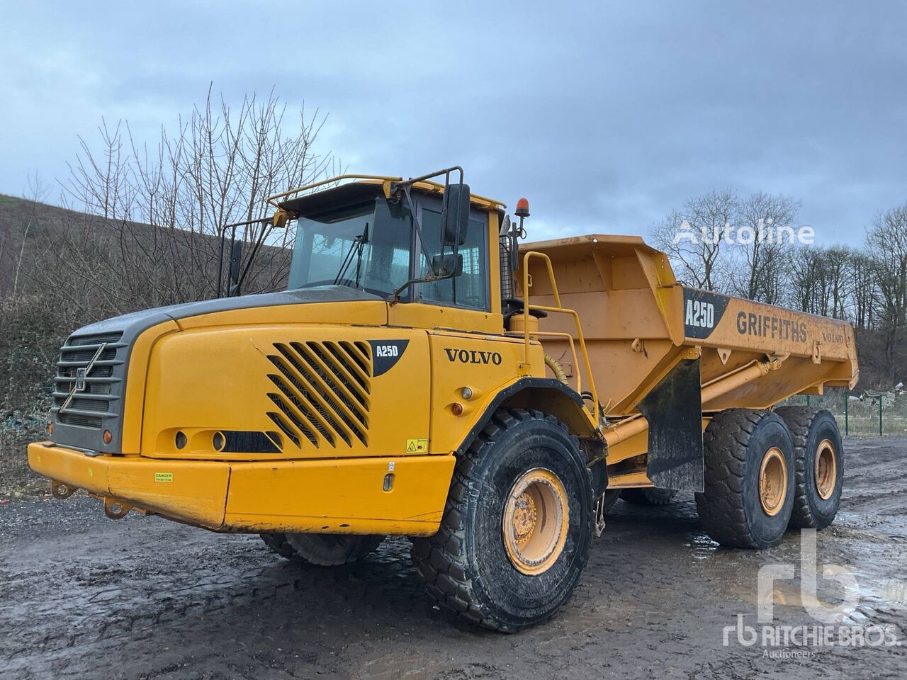 Volvo A25D dump truck