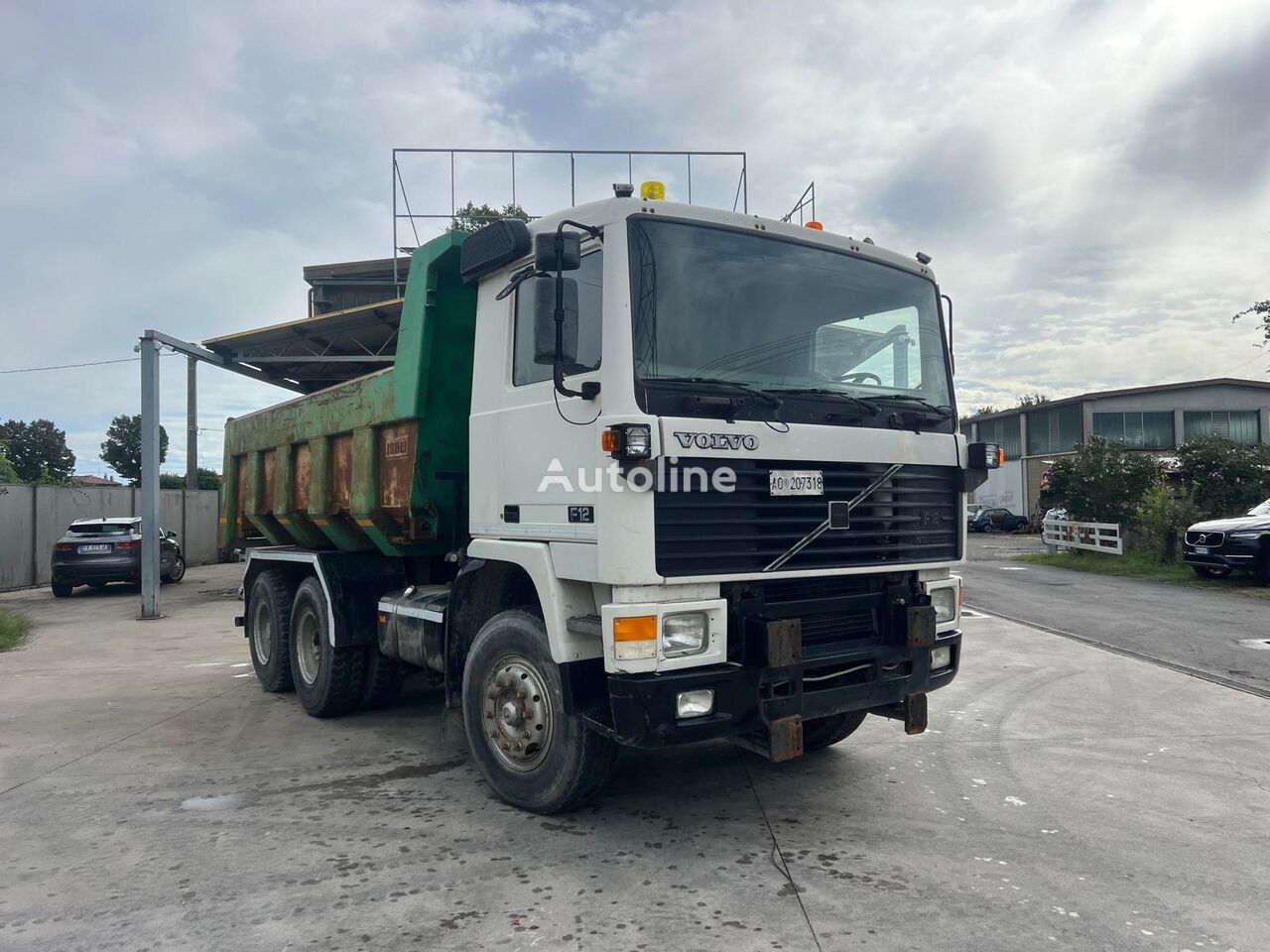 Volvo F12 dump truck