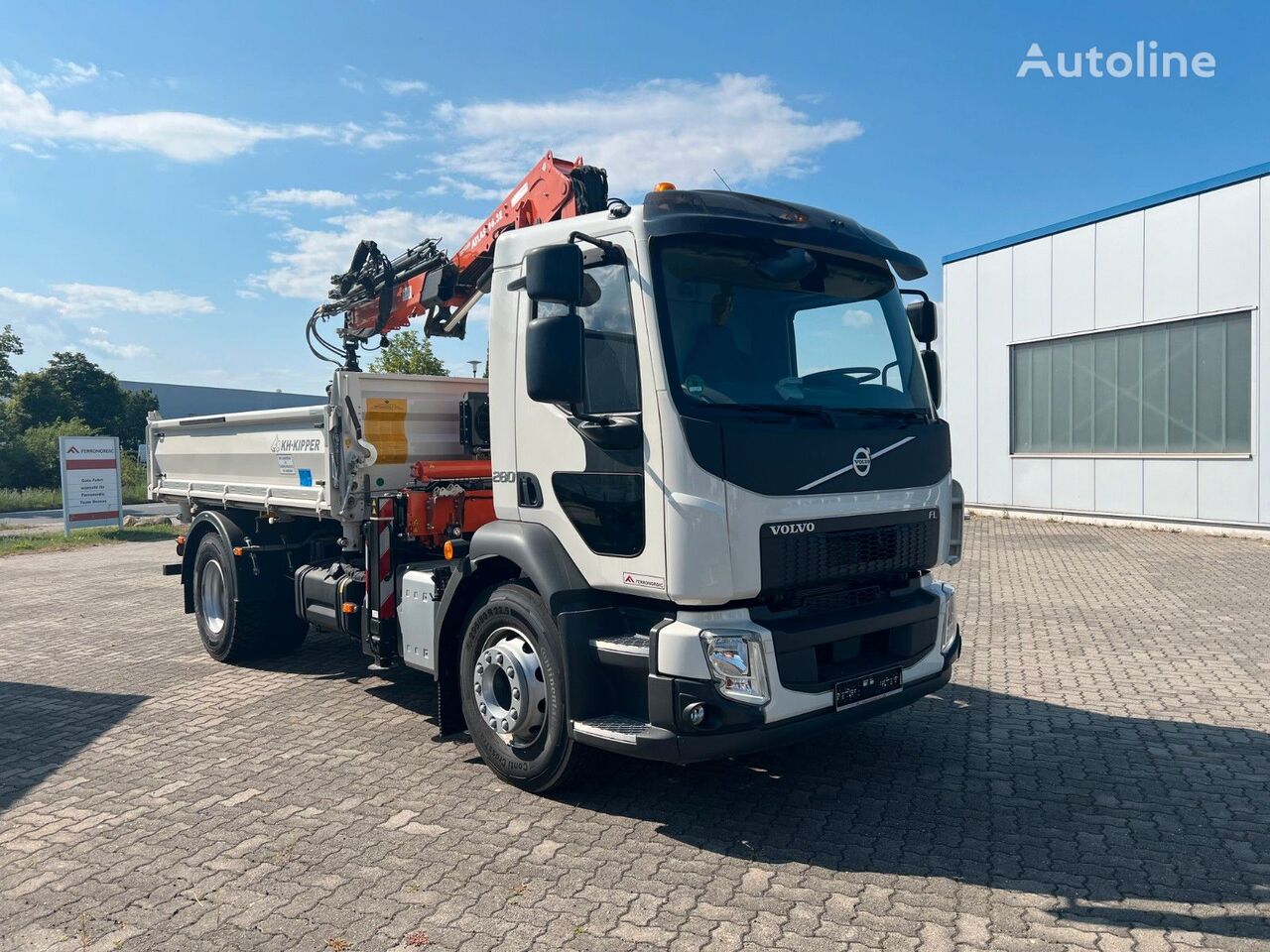 Volvo FE 18.280 dump truck