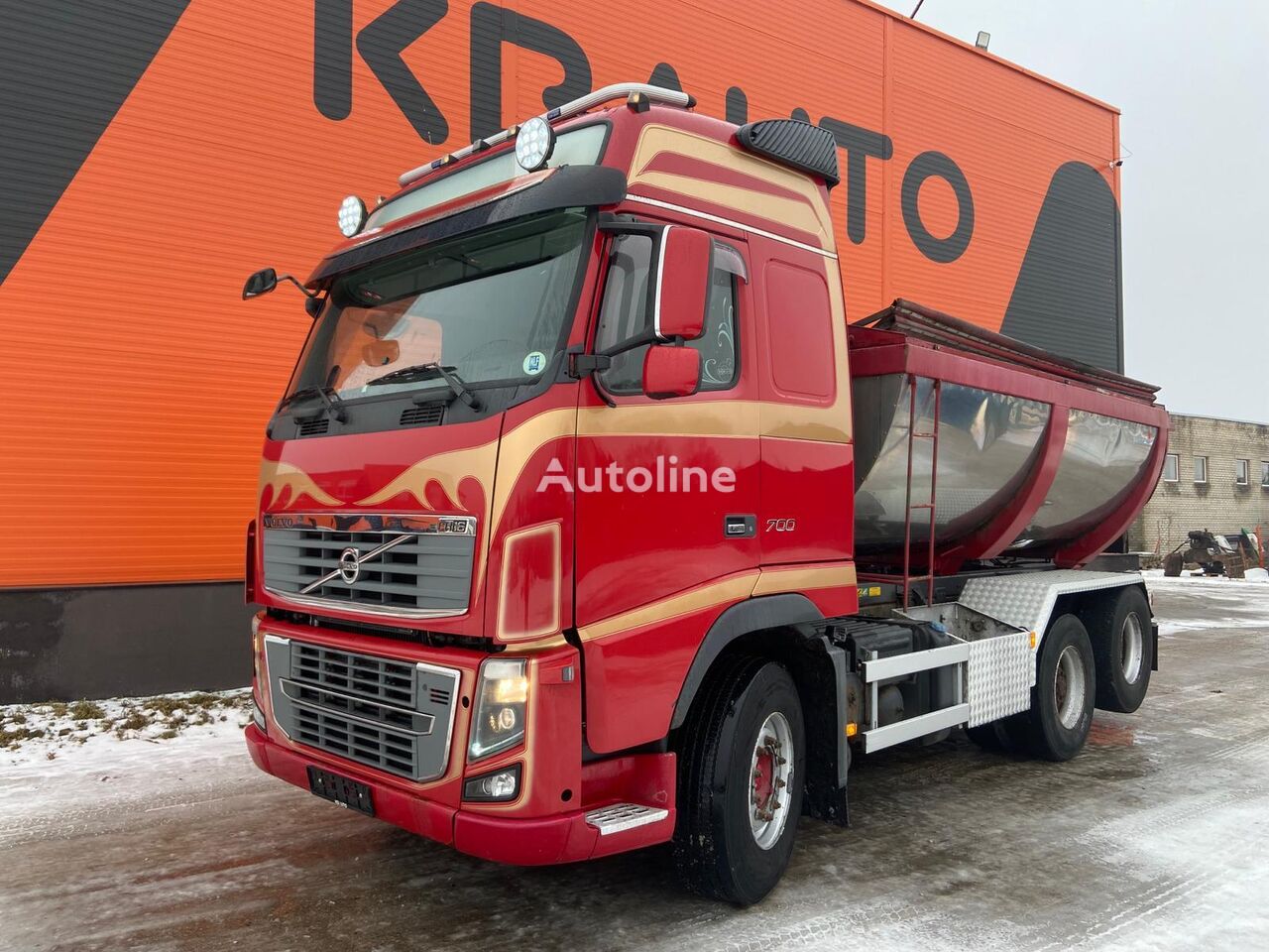 самоскид Volvo FH 16 700 6x2 RETARDER / FULL STEEL / BIG AXLE / BOX L=4622 mm