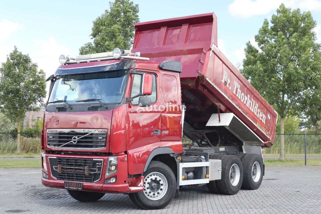 Volvo FH 16.750 6X4 EURO 5 FULL STEEL RETARDER HUBREDUCTION Muldenkipper