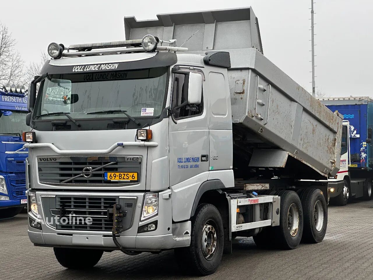 самосвал Volvo FH 16.750 6x4 TIPPER - Full Steel - BIG Axle - Retarder