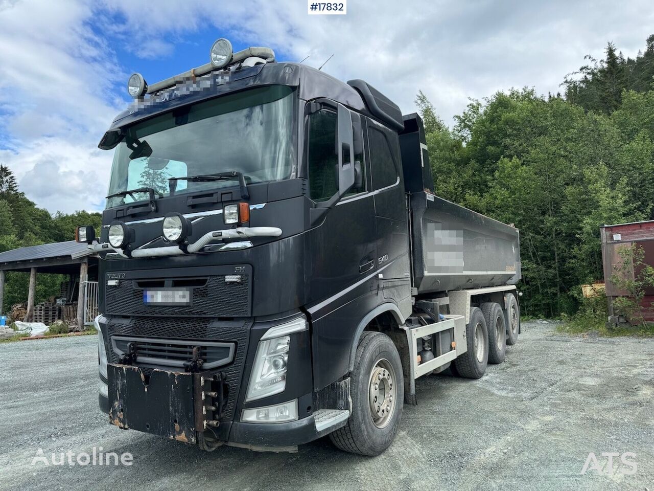 camion ribaltabile Volvo FH 540