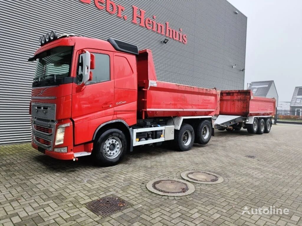 Volvo FH 540 6x4 Boogie Euro 6 Mauer Kipper + Mauer K3 Liftaxle! volquete