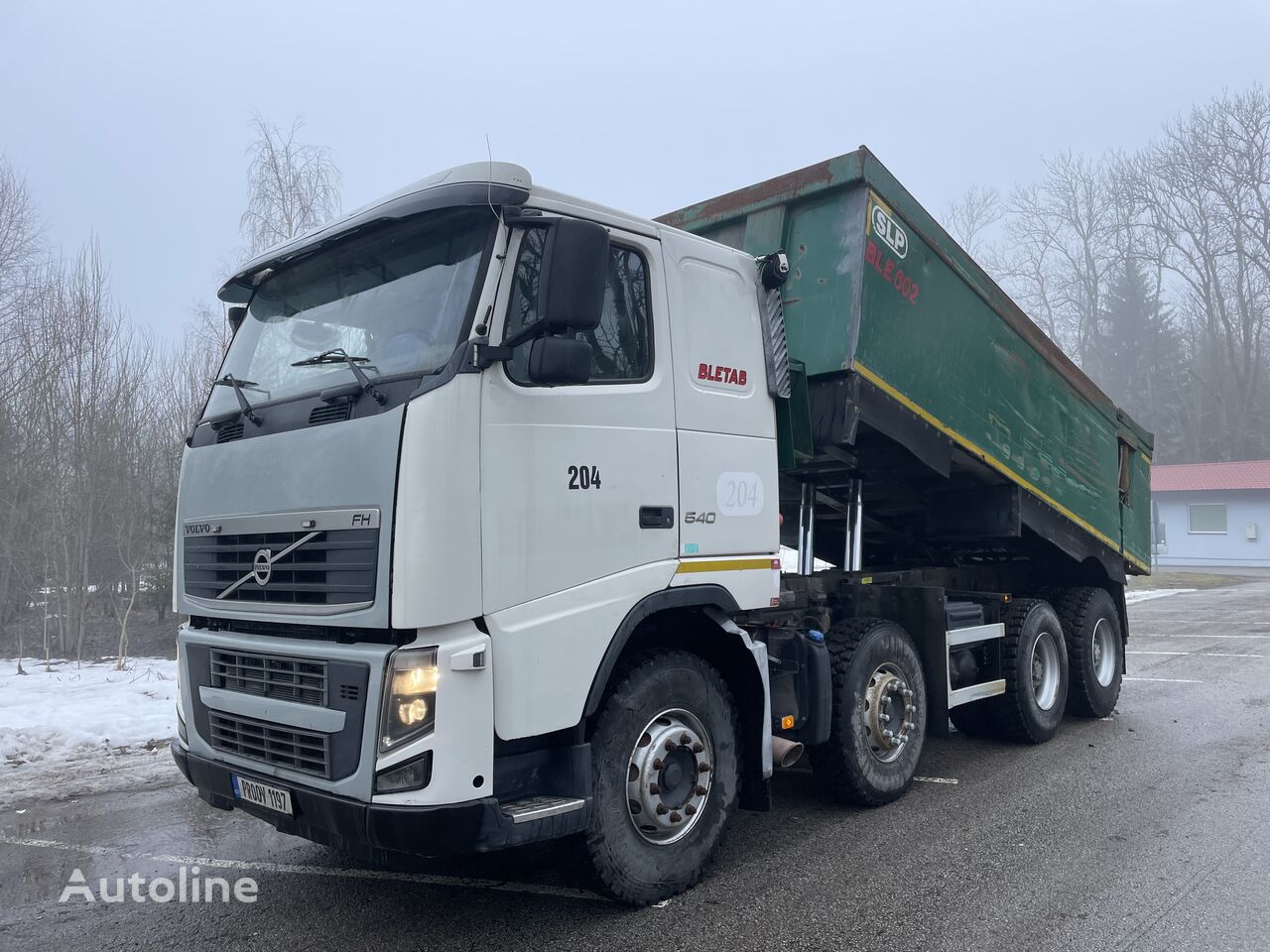 самоскид Volvo FH 540 8x4 Full steel