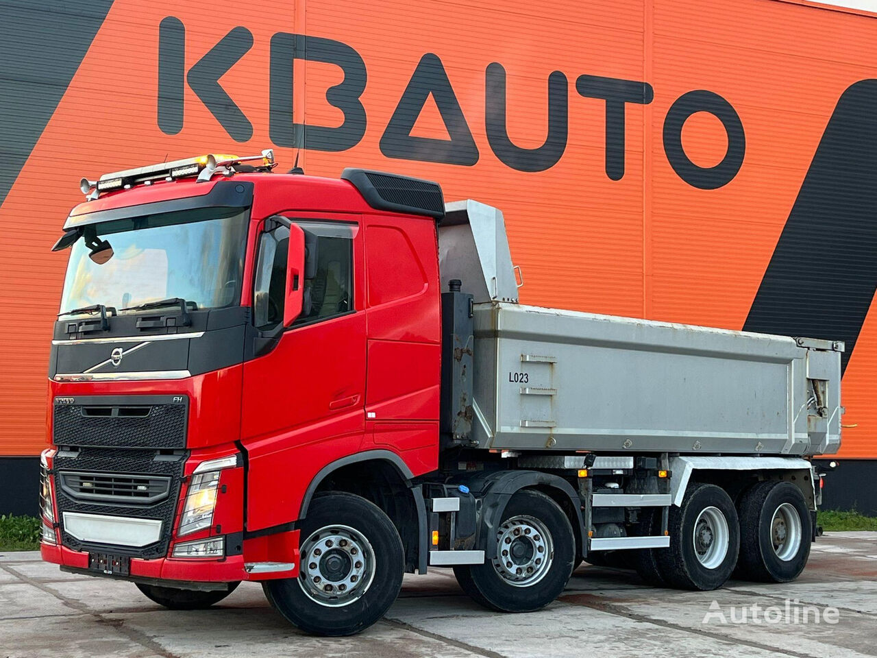 Volvo FH 540 8x4 RETARDER / FULL STEEL / BOX L=5541 mm tippbil