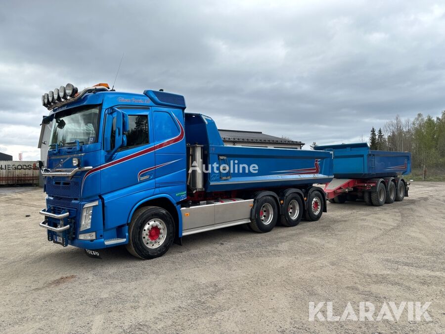 Volvo FH13 540 dump truck + dump trailer