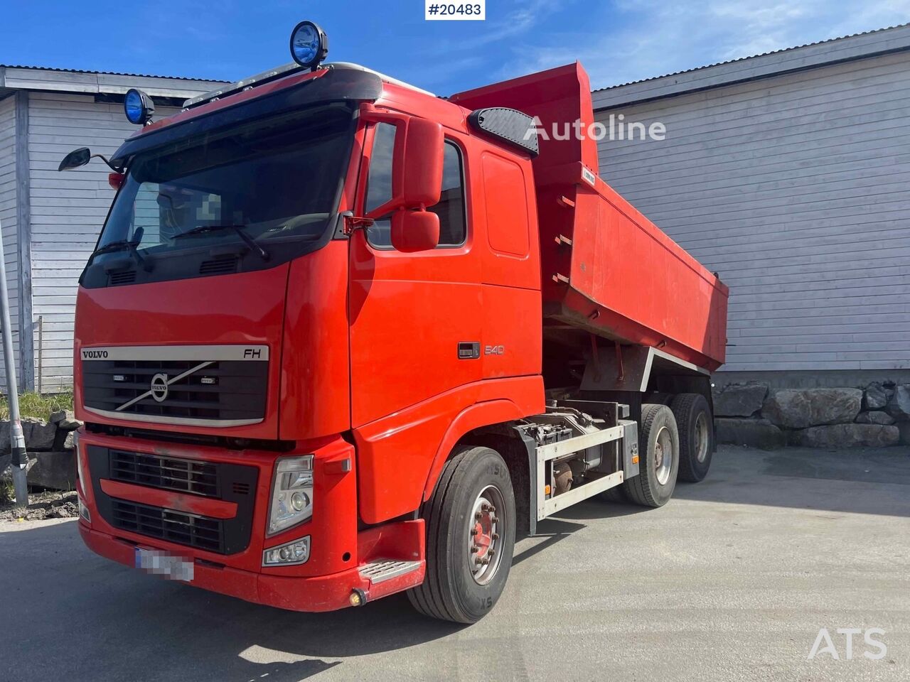 Prodaja Volvo FH13-540 6x4 tipper truck. SEE VIDEO kipera | Autoline BA Volvo FH13-540 6x4 tipper truck. SEE VIDEO kiper - Autoline