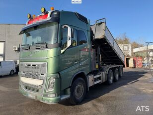 самосвал Volvo FH16 8x4 kranbil m/ 2014 26t/m palfinger kran med ekstrahydrauli