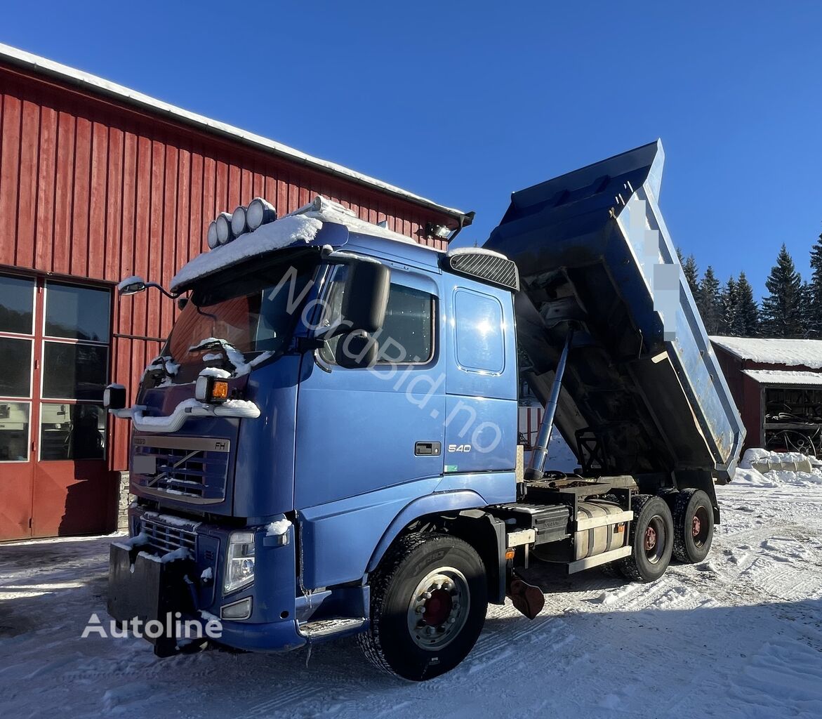 Volvo FH540 *6x4 *SNOW KNIFE *PLOW PLATE *FULL STEEL *HUB REDUCT damperli kamyon