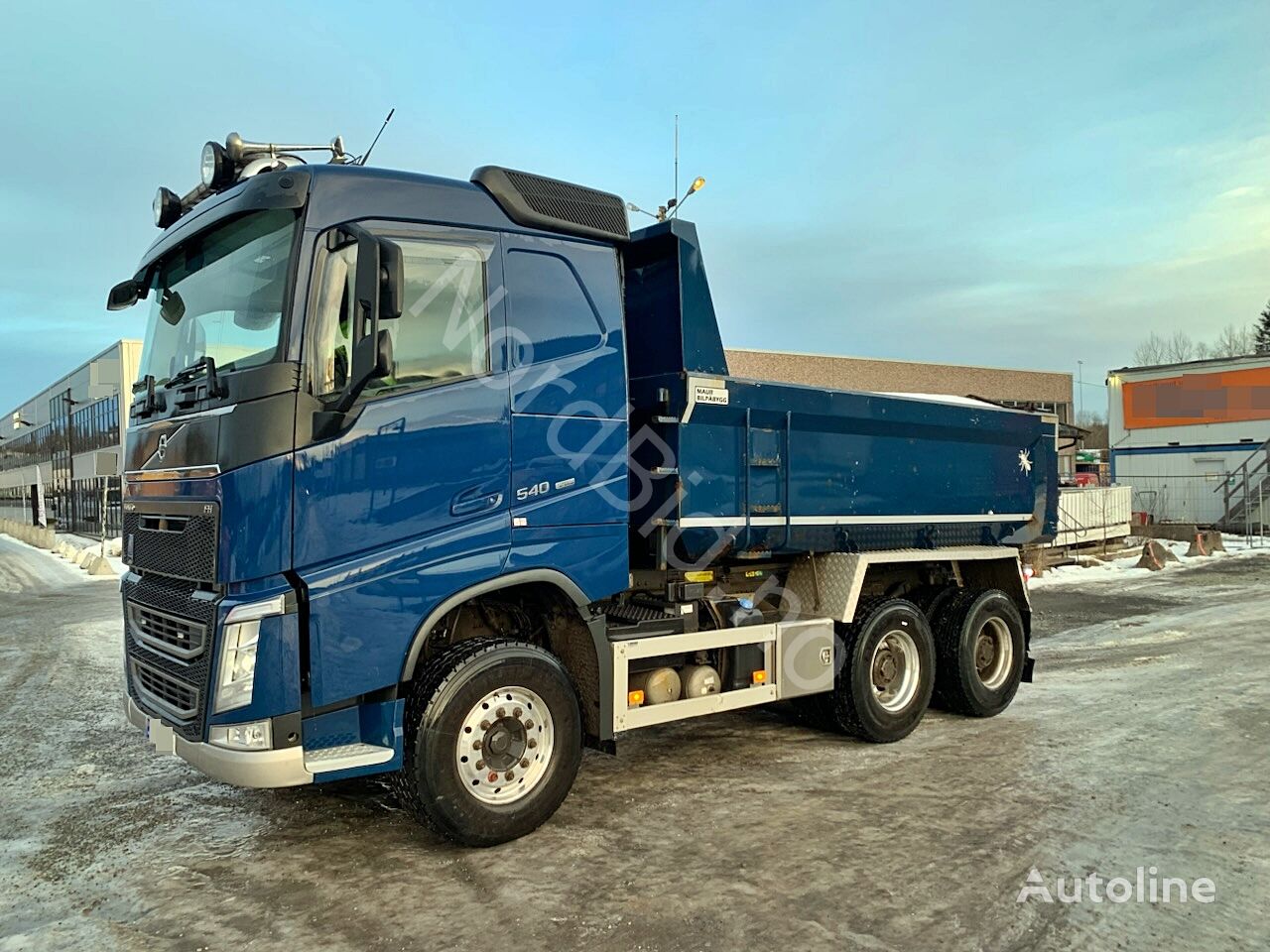 Camion ribaltabile Volvo FH540 *6x4 *TANDEM AXEL LIFT *FULL STEEL *HUB REDUC - Autoline