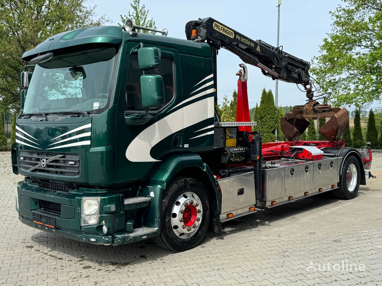 Volvo FL 290 4x2 EURO5 HAKOWIEC Z HDS PALFINGER 12 m Muldenkipper