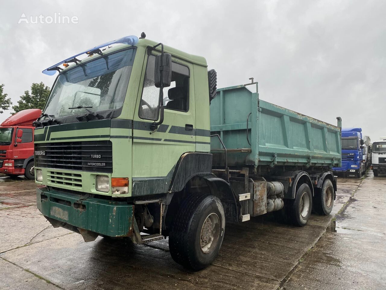 savivartis sunkvežimis Volvo FL12-420 Kein FL7 6x4 Kipper
