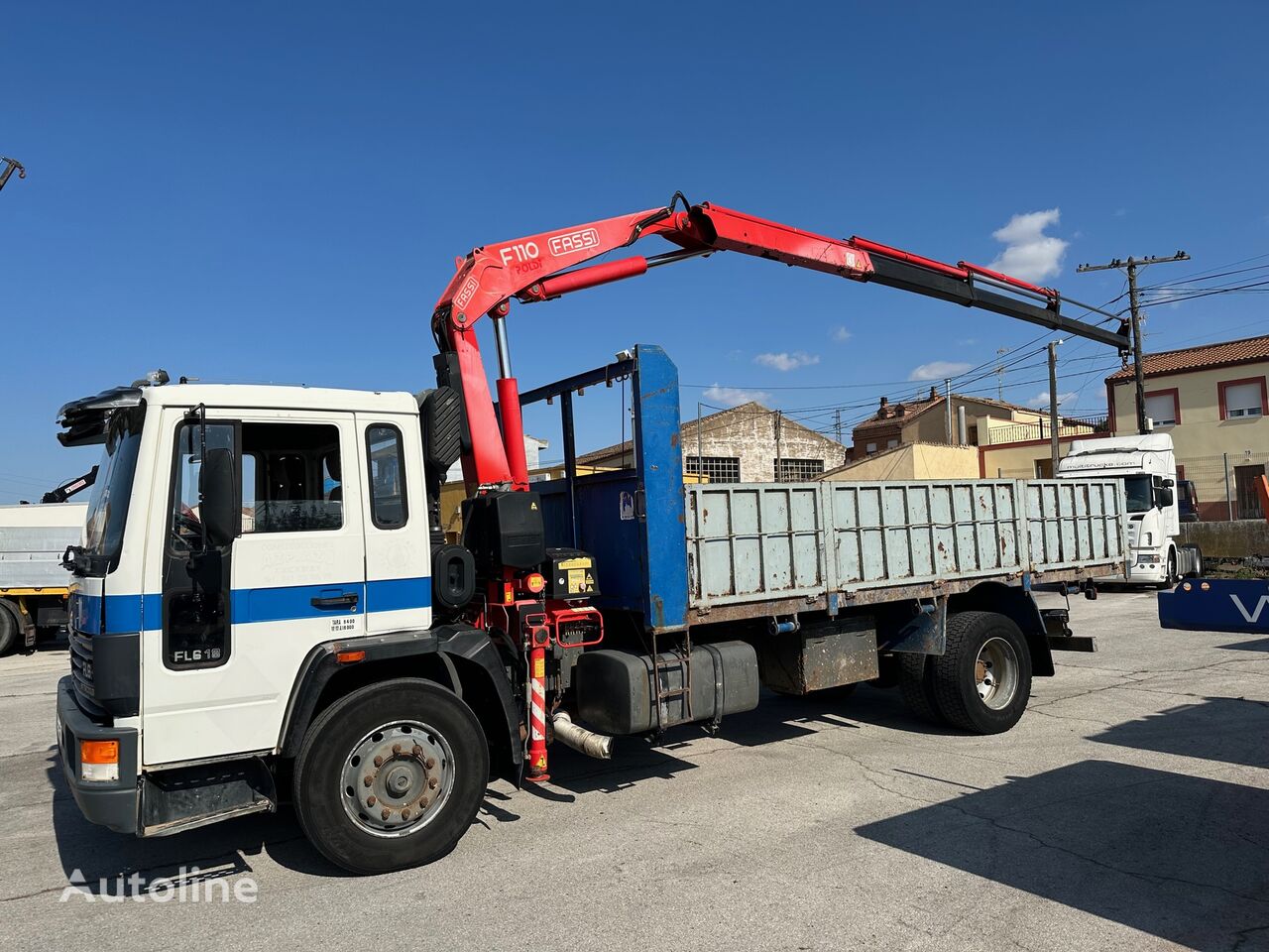 camion ribaltabile Volvo FL618 ES