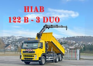 Volvo FM 330 Kipper 5,50m*HIAB 122 B -3 DUO*TOPZUSTAND dump truck