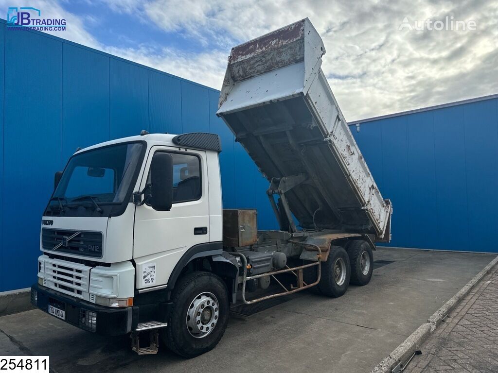 Volvo FM 340 6x4, Steel suspension, Manual dump truck