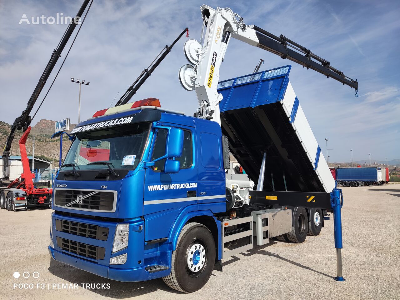 ανατρεπόμενο φορτηγό Volvo FM 400