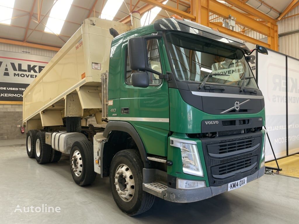 Volvo FM 410 *EURO 6* 8X4 ALUMINIUM INSULATED TIPPER – 2014 – KM14 OXA dump truck