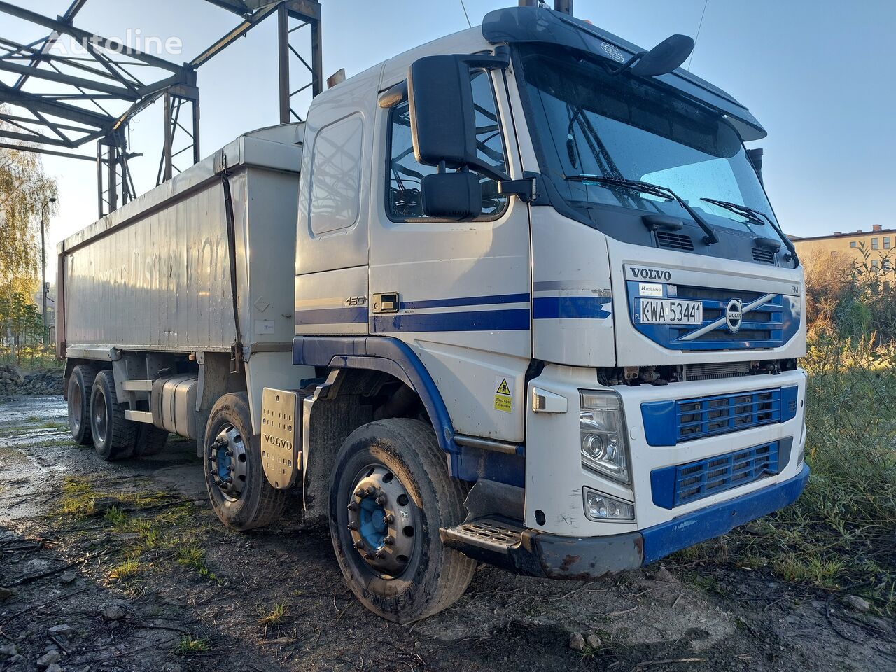 ανατρεπόμενο φορτηγό Volvo FM 450