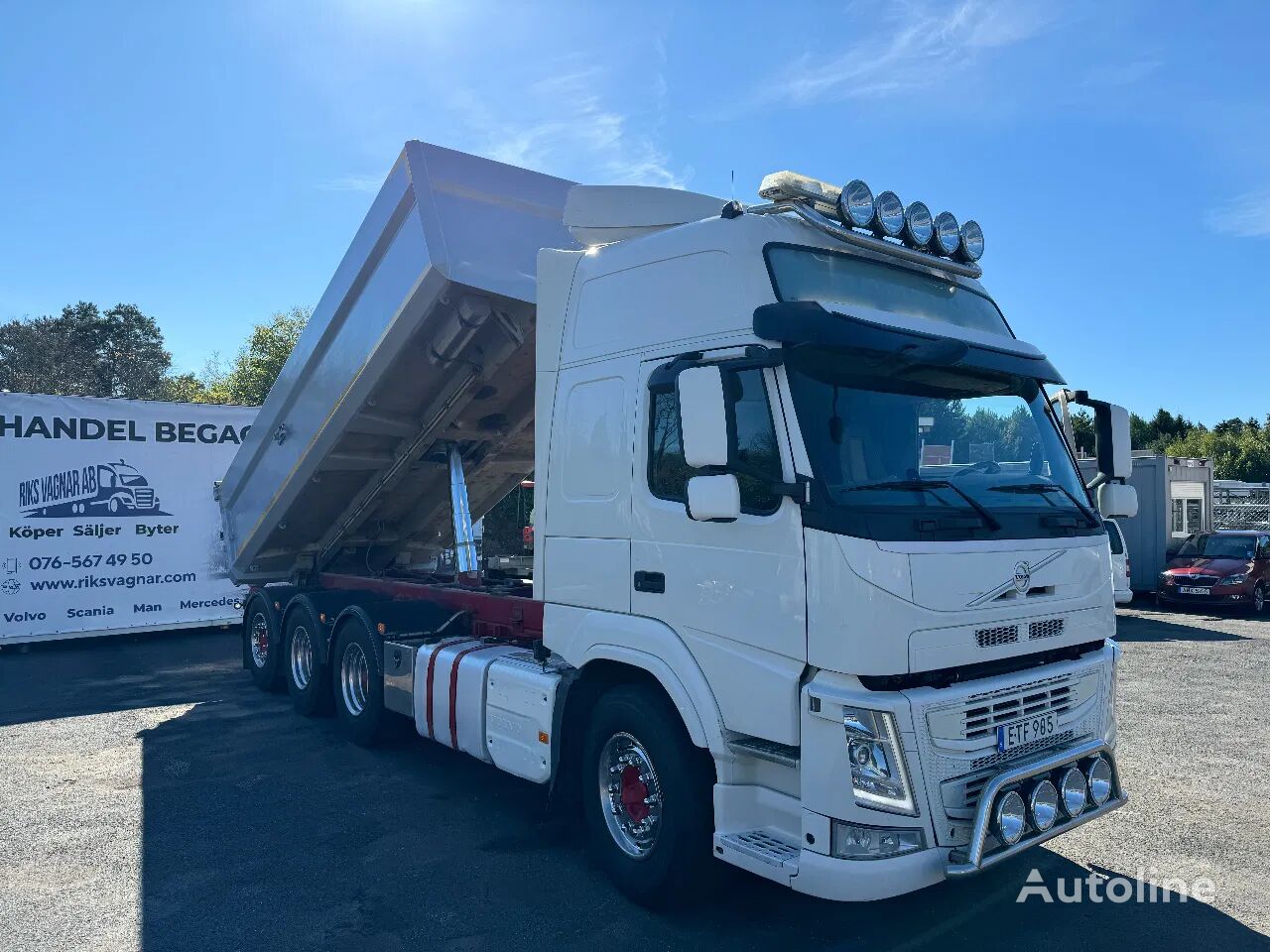 Volvo FM 500 8x4, Tipper, VDS, 2015 dump truck