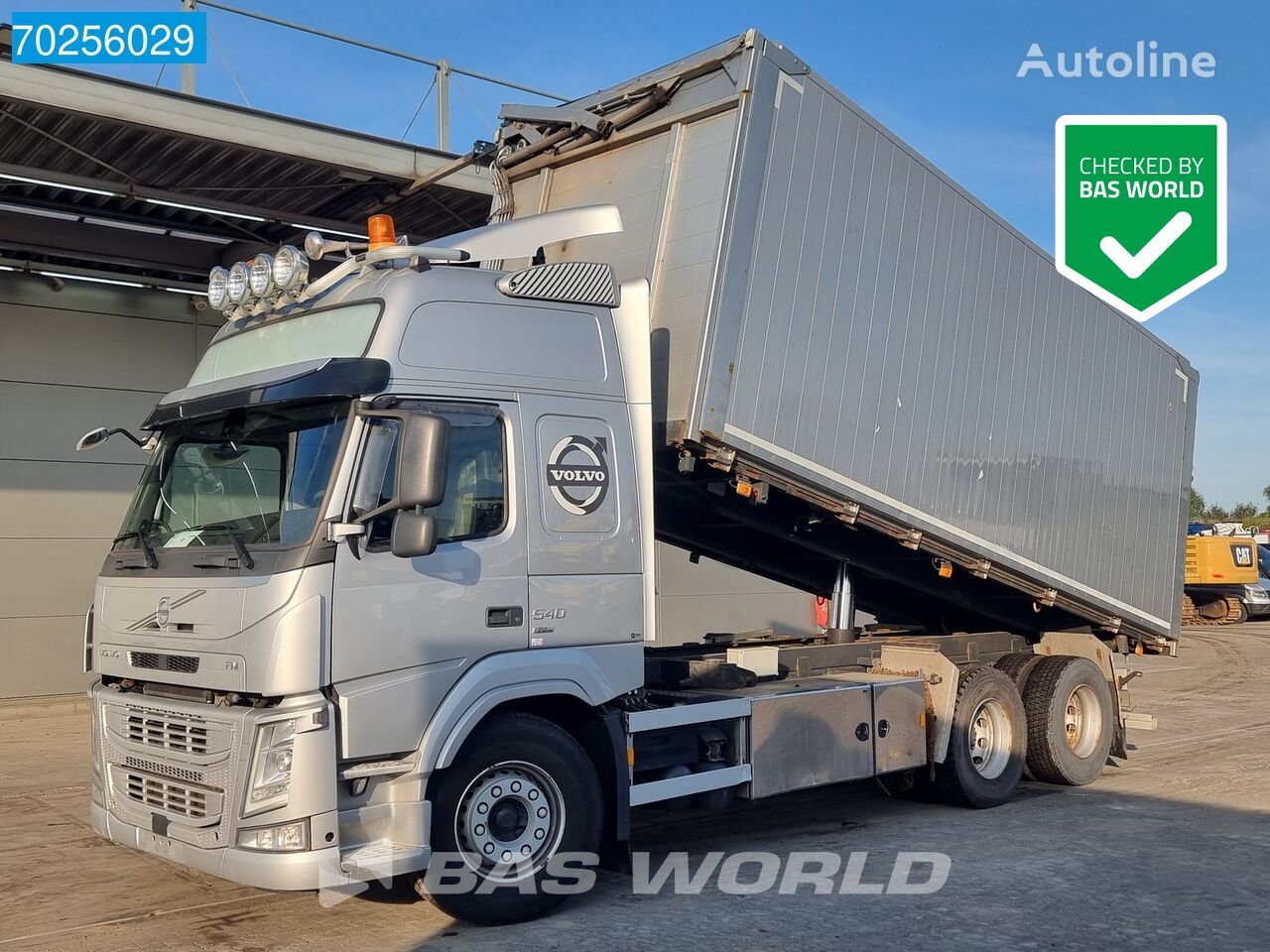 شاحنة قلابة Volvo FM 540 6X2 VEB+ Kipper Lift Axle 39m3 LXL Xenon Euro 6