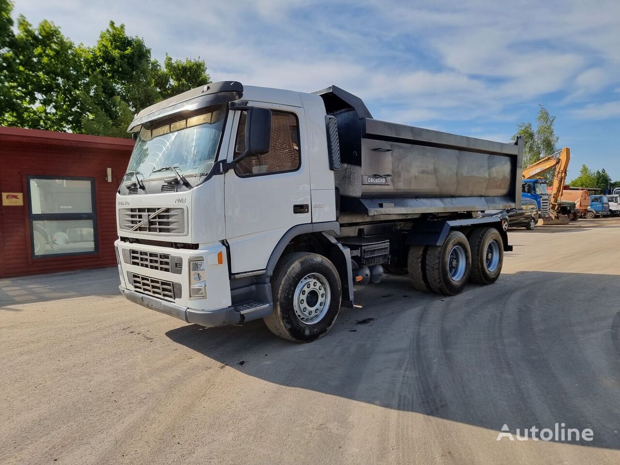 Volvo FM420 (6×4) dump truck