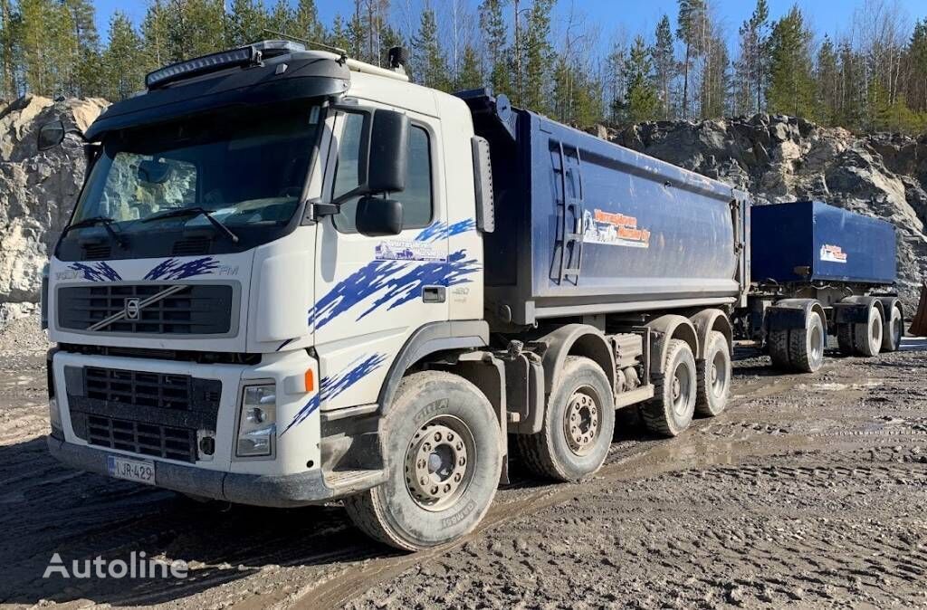 камион самосвал Volvo FM460 + ремарке самосвал