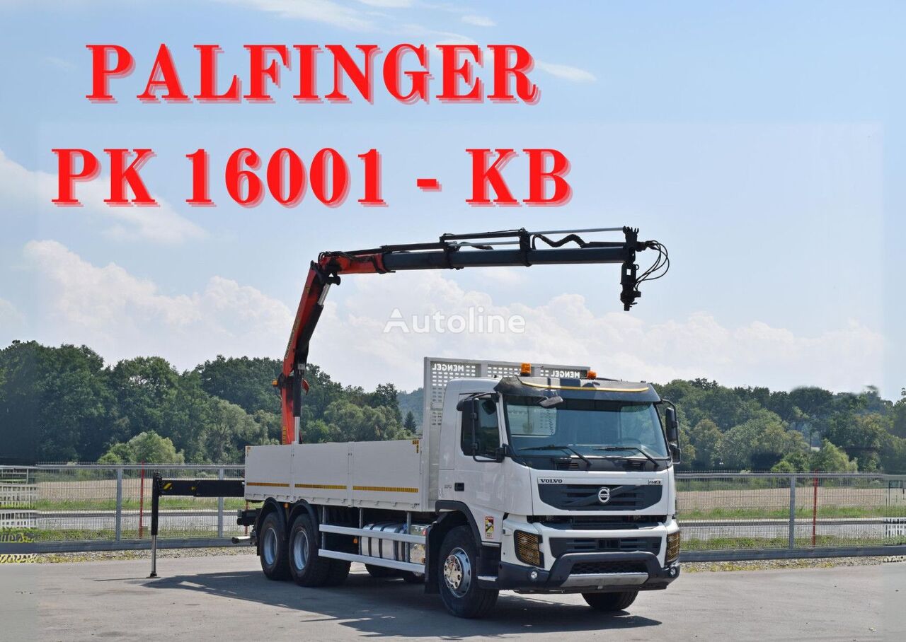 Volvo FMX 370 PRITSCHE kipper vrachtwagen