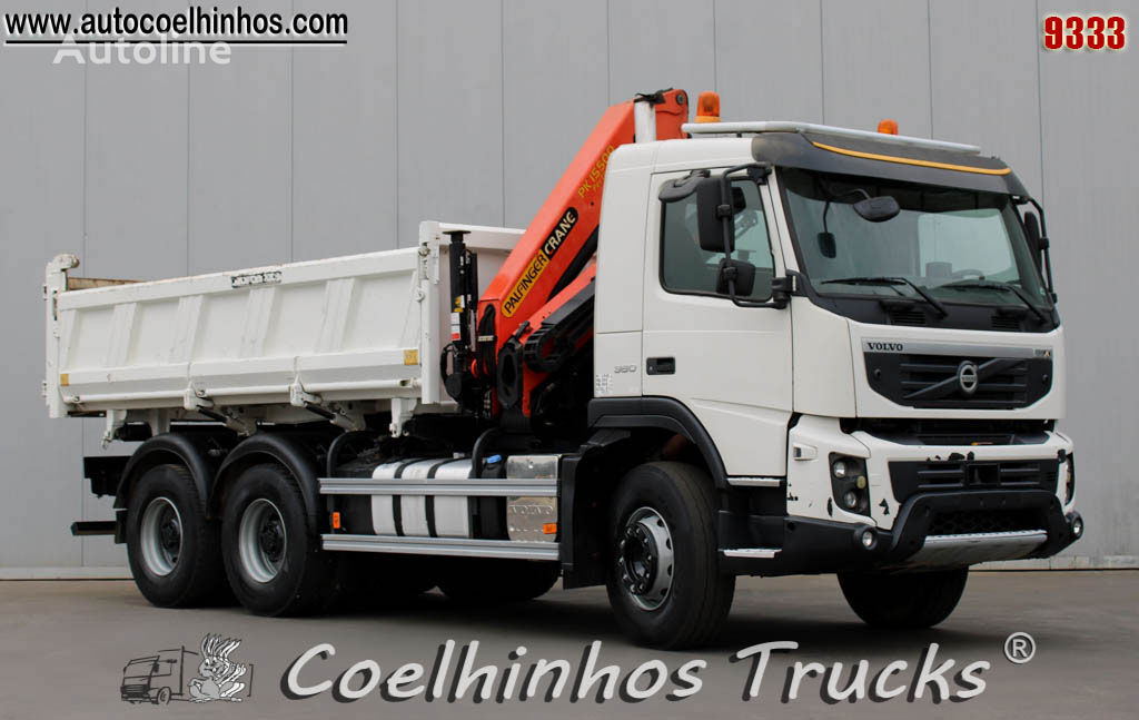 самоскид Volvo FMX 380 + PK 15500