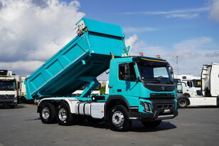 autobasculantă Volvo FMX / 410 / E 6 / WYWROTKA / 6 X 4 / HYDROBURTA / OŚ PODNOSZONA