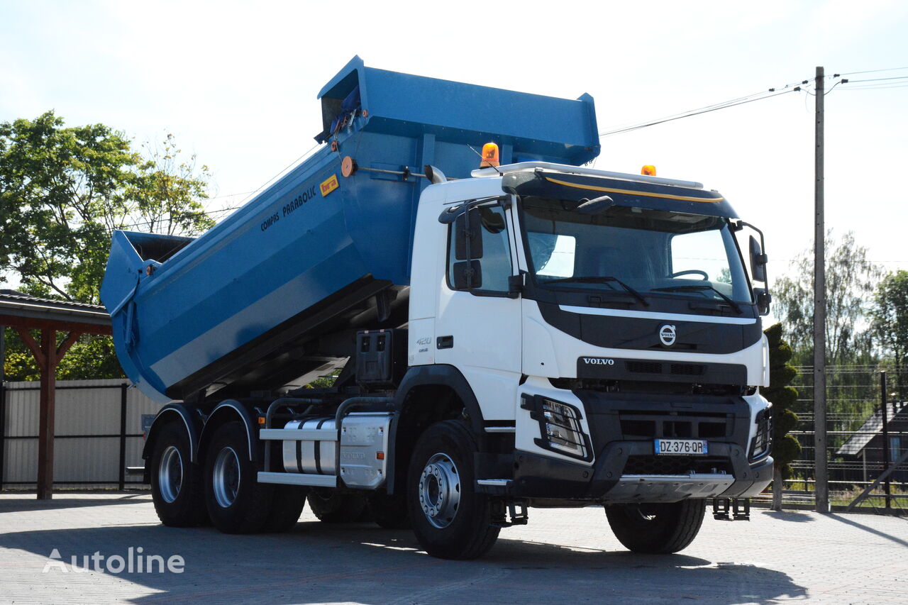 Volvo FMX 420 / 2016r / 6x4 / Bardzo mały przebieg / Super stan dump truck