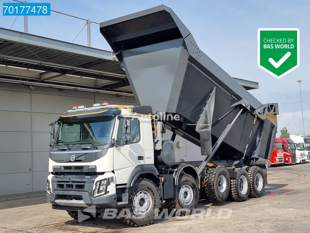 جديدة شاحنة قلابة Volvo FMX 460 10X4 50T payload | 30m3 Tipper | Mining dumper