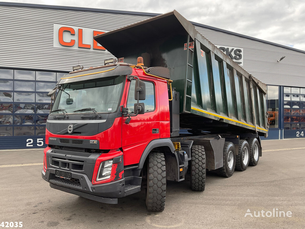 Volvo FMX 460 10x4 Mining Dumper 40m³ Just 86.344 km! volquete